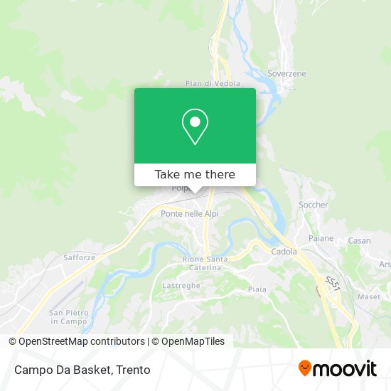 Campo Da Basket map