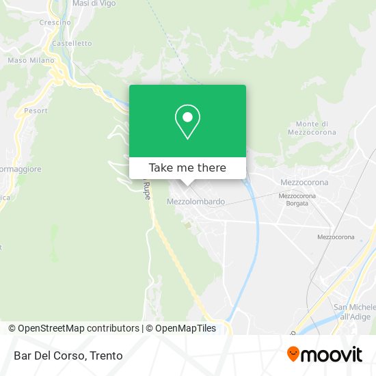 Bar Del Corso map