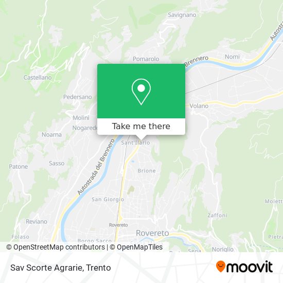 Sav Scorte Agrarie map