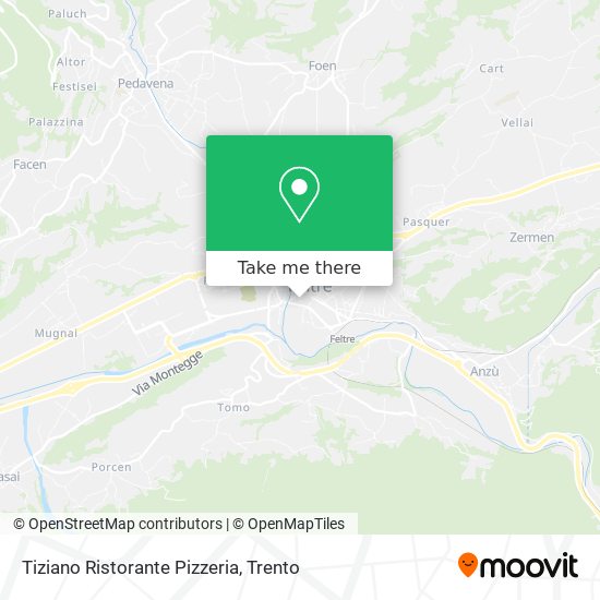 Tiziano Ristorante Pizzeria map