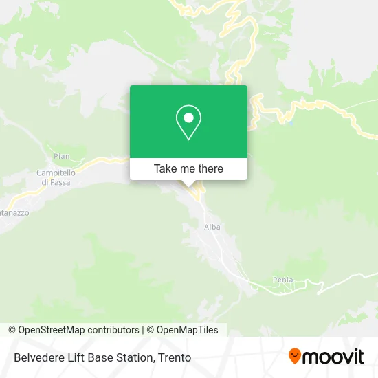 Belvedere Lift Base Station map