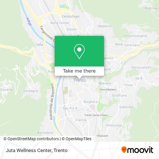 Juta Wellness Center map