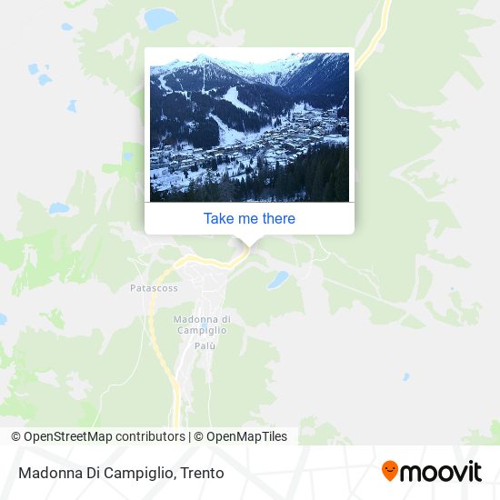 Madonna Di Campiglio map