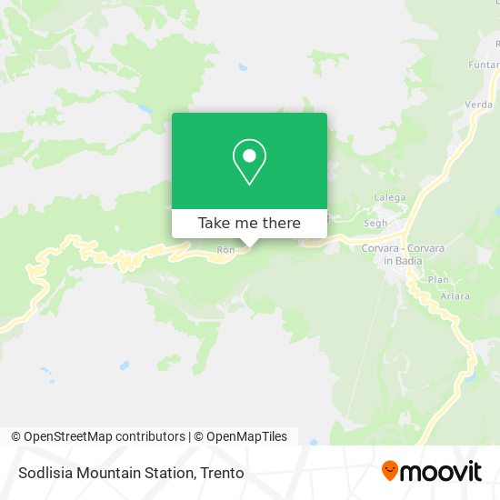 Sodlisia Mountain Station map
