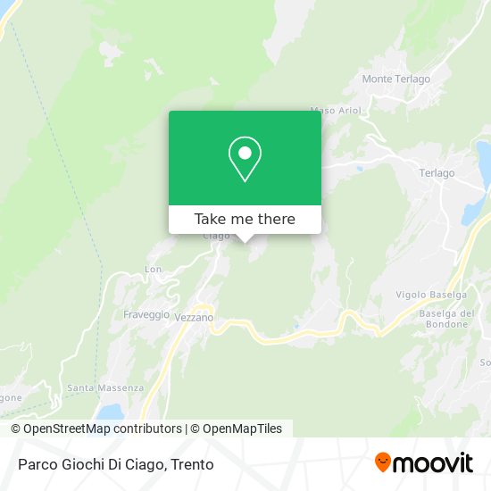 Parco Giochi Di Ciago map