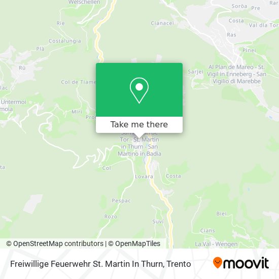 Freiwillige Feuerwehr St. Martin In Thurn map