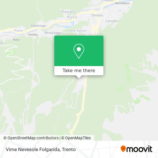 Vime Nevesole Folgarida map