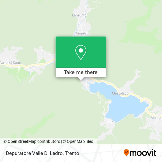 Depuratore Valle Di Ledro map