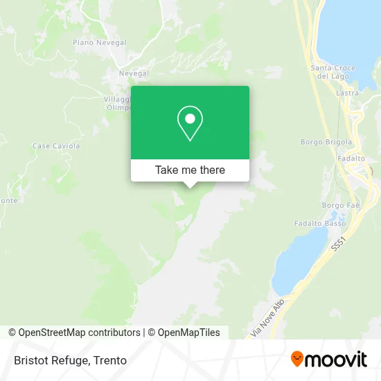 Bristot Refuge map