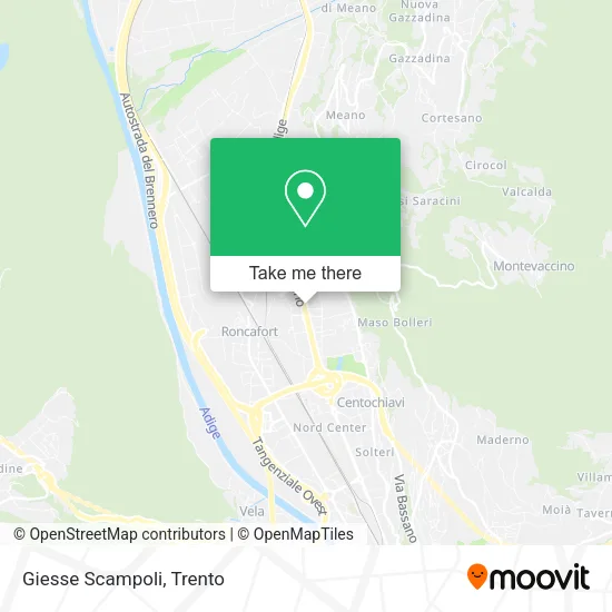 Giesse Scampoli map