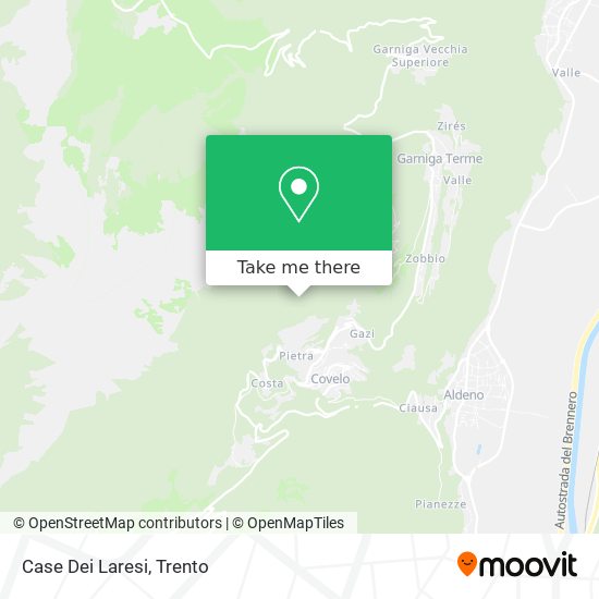 Case Dei Laresi map