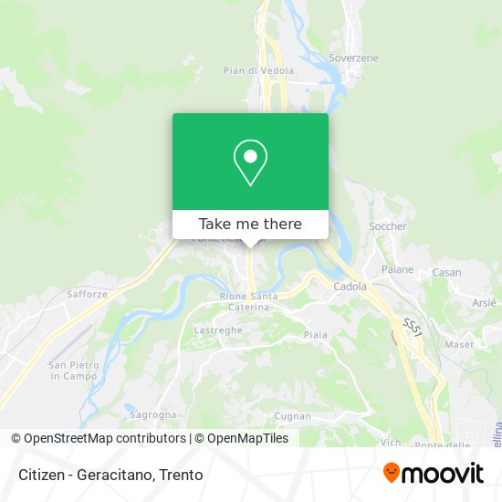 Citizen - Geracitano map