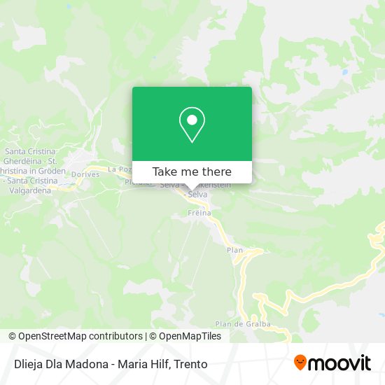 Dlieja Dla Madona - Maria Hilf map