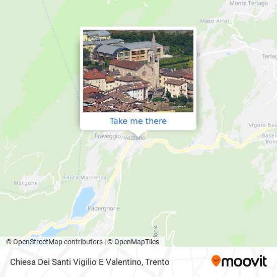 Chiesa Dei Santi Vigilio E Valentino map
