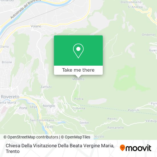 Chiesa Della Visitazione Della Beata Vergine Maria map
