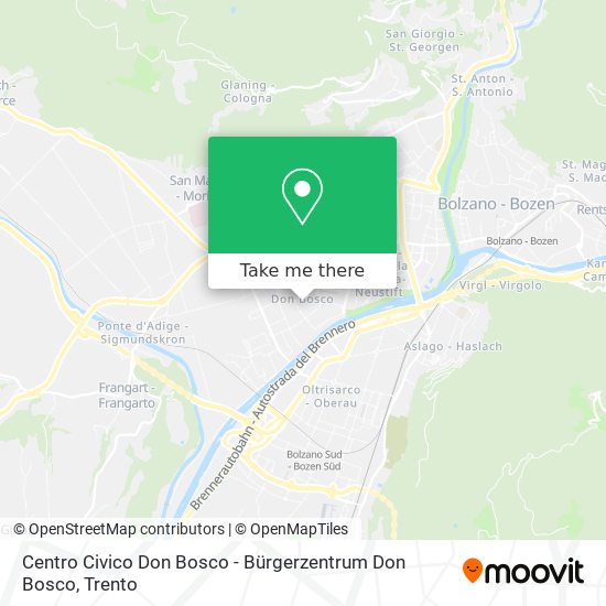 Centro Civico Don Bosco - Bürgerzentrum Don Bosco map