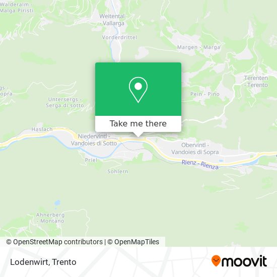 Lodenwirt map