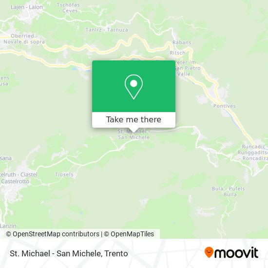 St. Michael - San Michele map