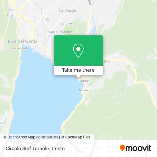 Torbole Surf Club map