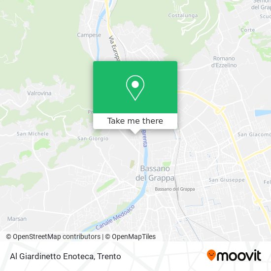 Al Giardinetto Enoteca map