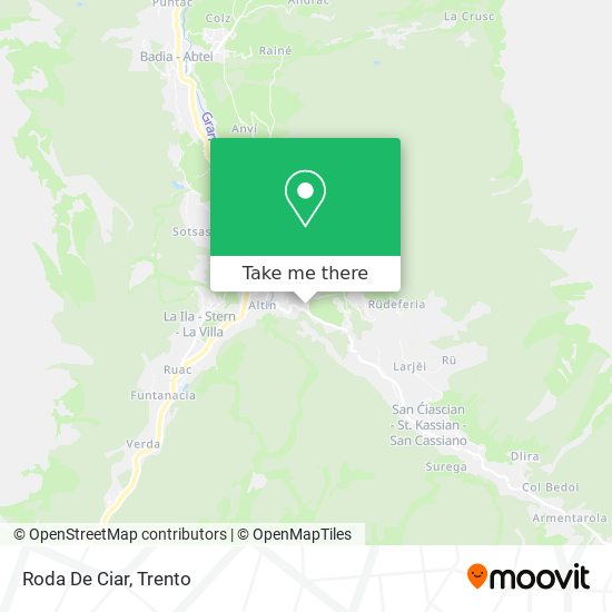 Roda De Ciar map