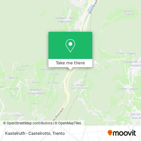 Kastelruth - Castelrotto map