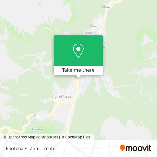 Enoteca El Zirm map