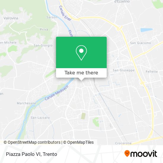 Piazza Paolo VI map
