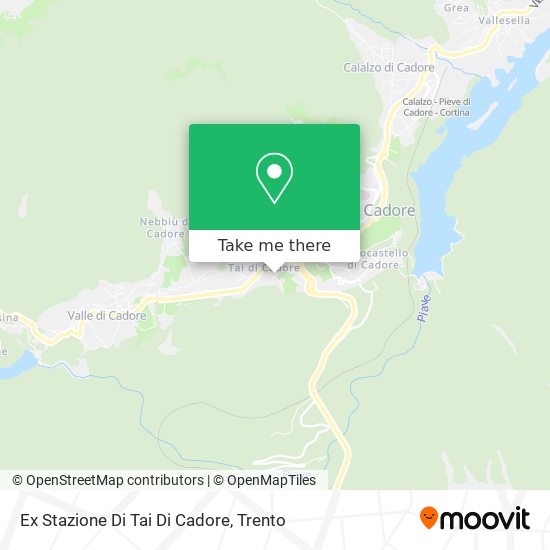 Ex Stazione Di Tai Di Cadore map