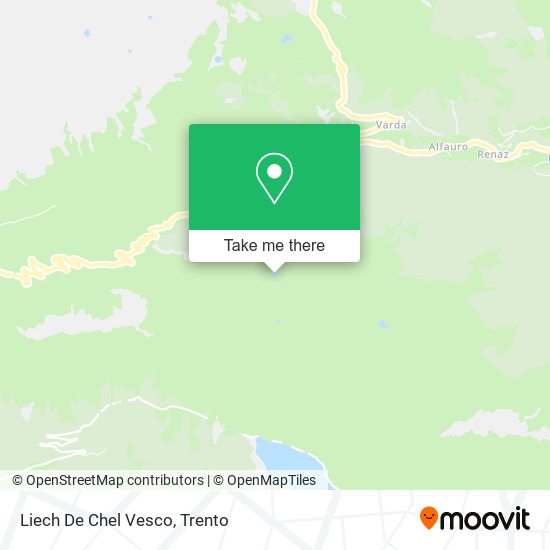 Liech De Chel Vesco map