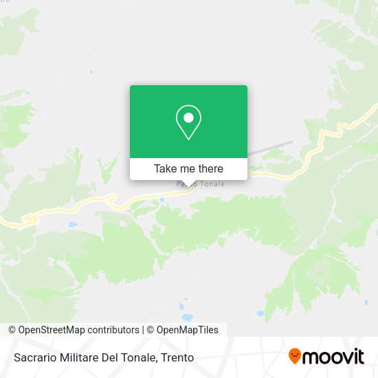Sacrario Militare Del Tonale map