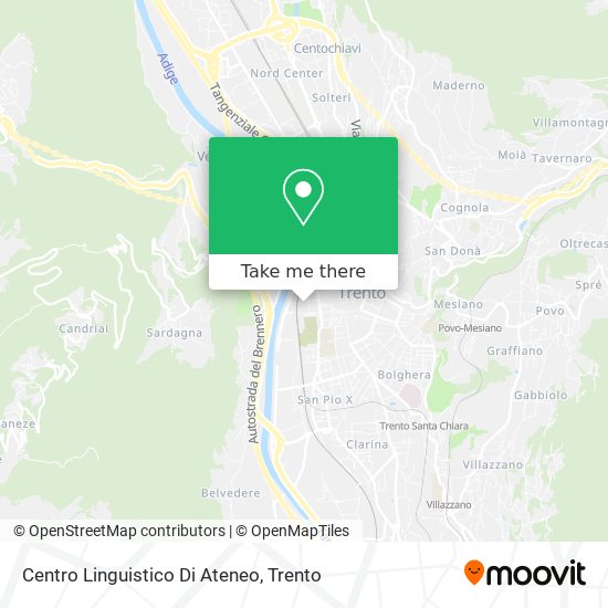 Centro Linguistico Di Ateneo map