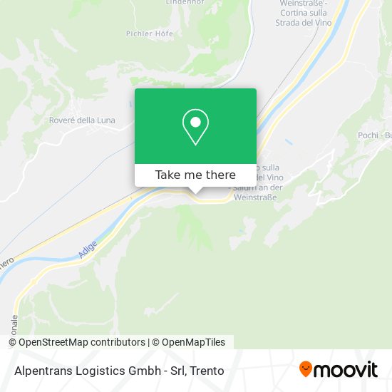 Alpentrans Logistics Gmbh - Srl map