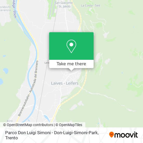 Parco Don Luigi Simoni - Don-Luigi-Simoni-Park map