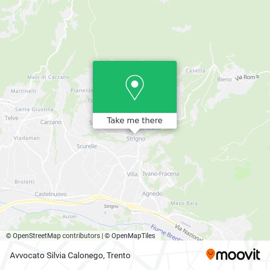 Avvocato Silvia Calonego map