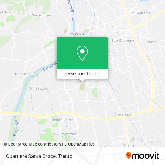 Quartiere Santa Croce map