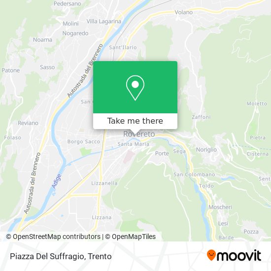 Piazza Del Suffragio map