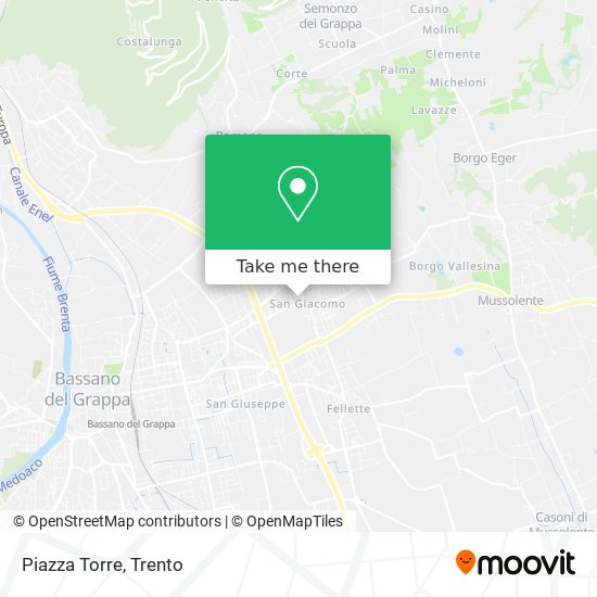 Piazza Torre map