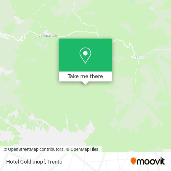 Hotel Goldknopf map