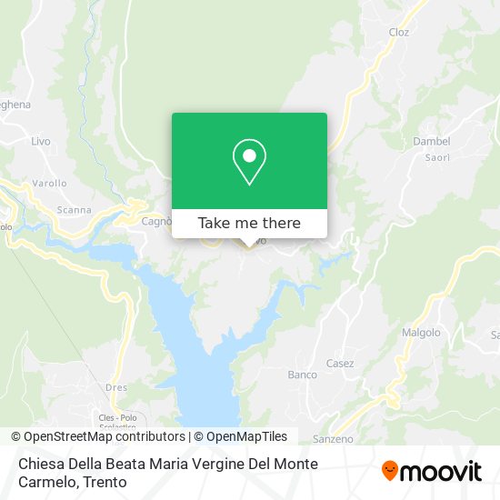 Chiesa Della Beata Maria Vergine Del Monte Carmelo map