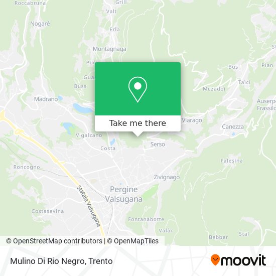 Mulino Di Rio Negro map