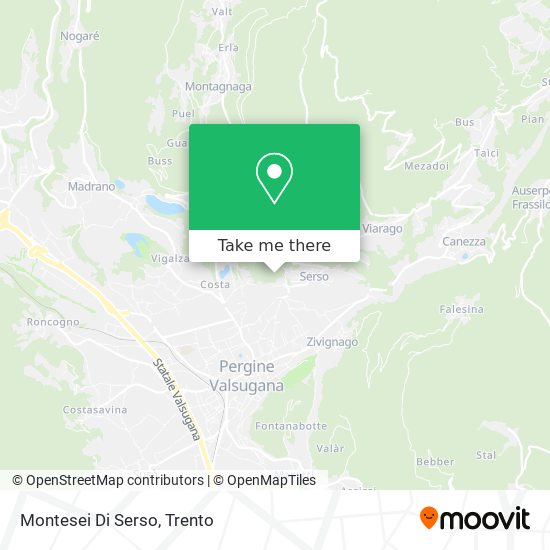 Montesei Di Serso map