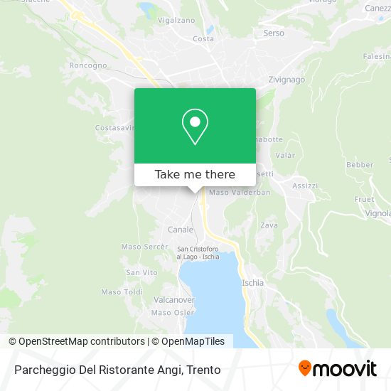 Parcheggio Del Ristorante Angi map