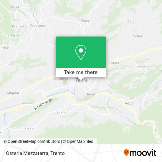 Osteria Mezzaterra map