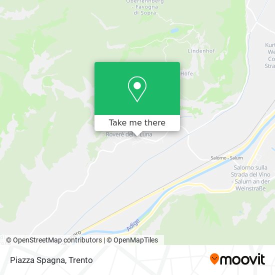 Piazza Spagna map