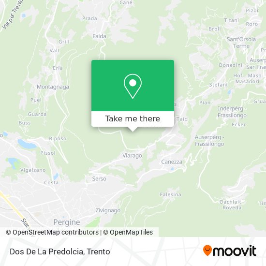 Dos De La Predolcia map