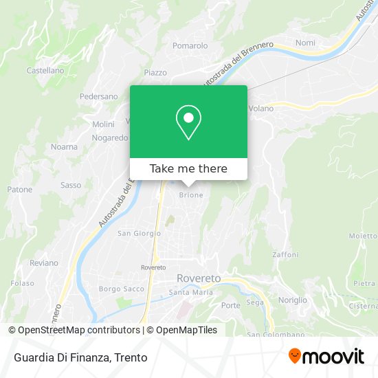 Guardia Di Finanza map