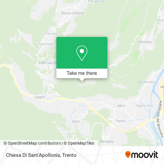 Chiesa Di Sant'Apollonia map