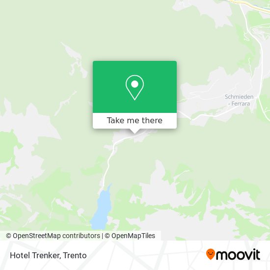 Hotel Trenker map