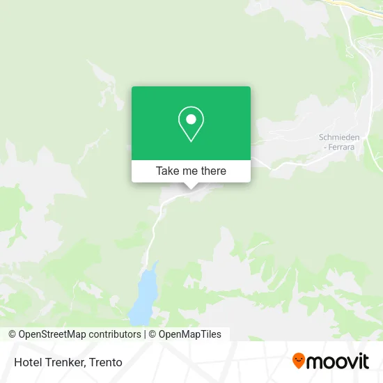 Hotel Trenker map